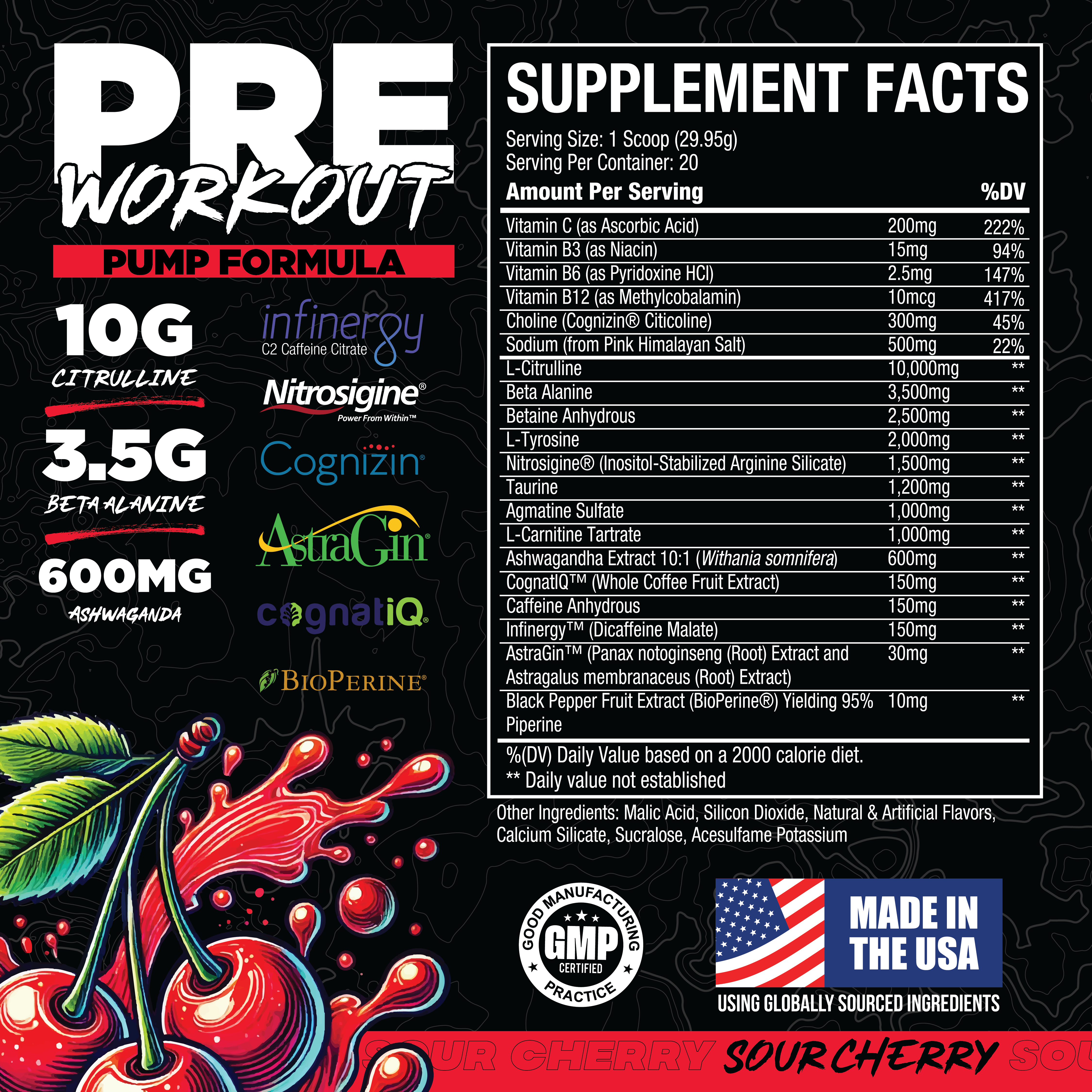 Ultrain Pump Formula Pre